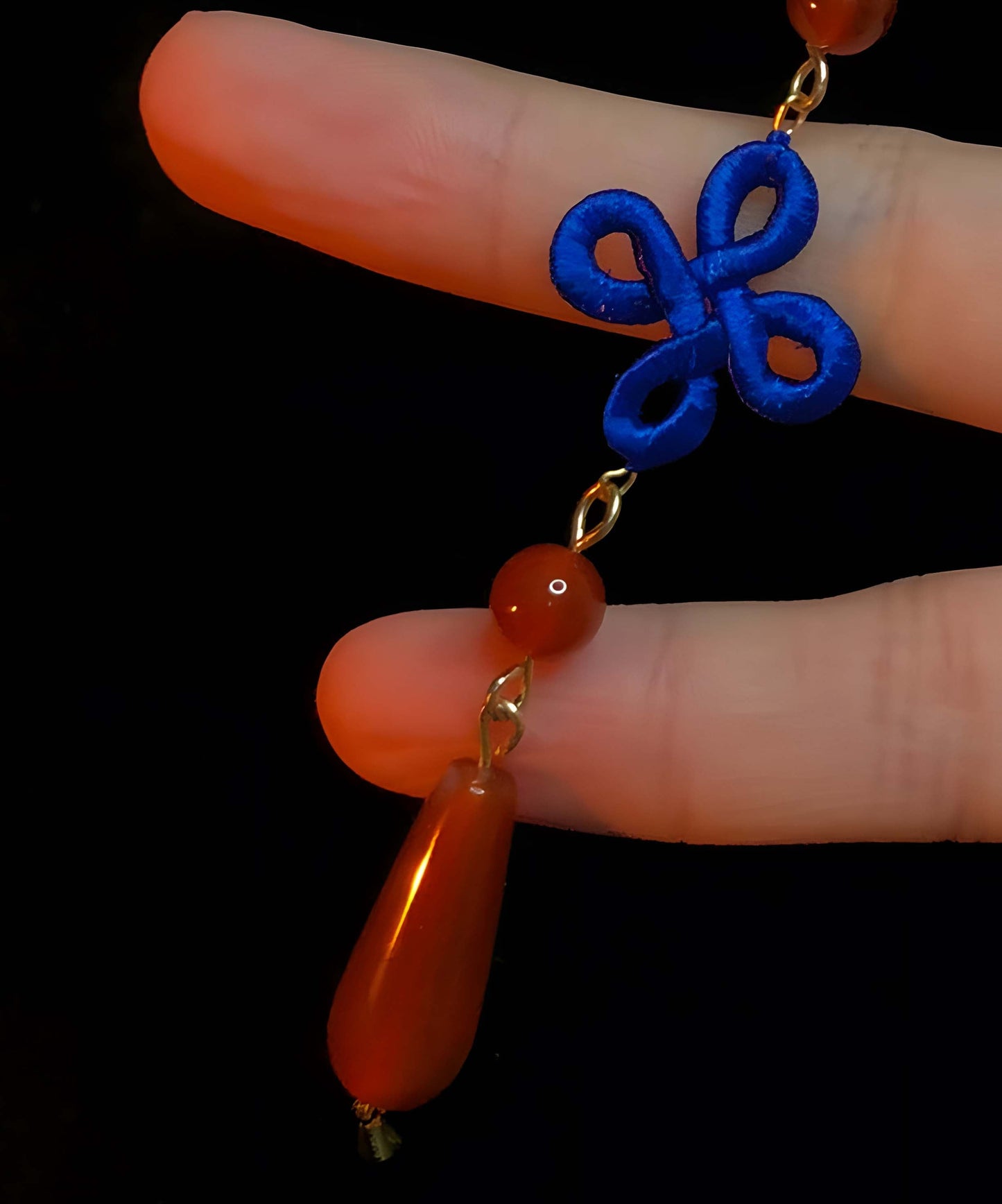 Chinese Knot Bespoke Charm-Silk Charm(Chanhua)