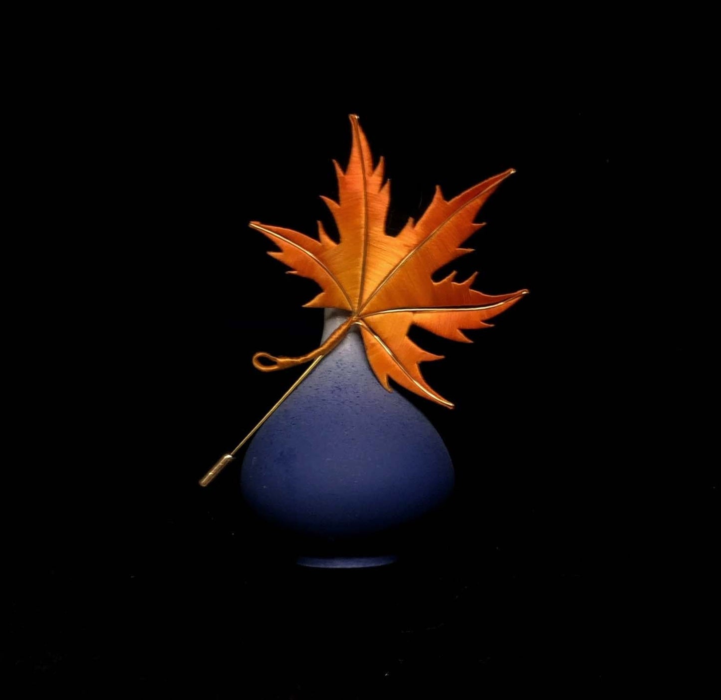 Leaf Bespoke Brooch-Silk Brooch(Chanhua)