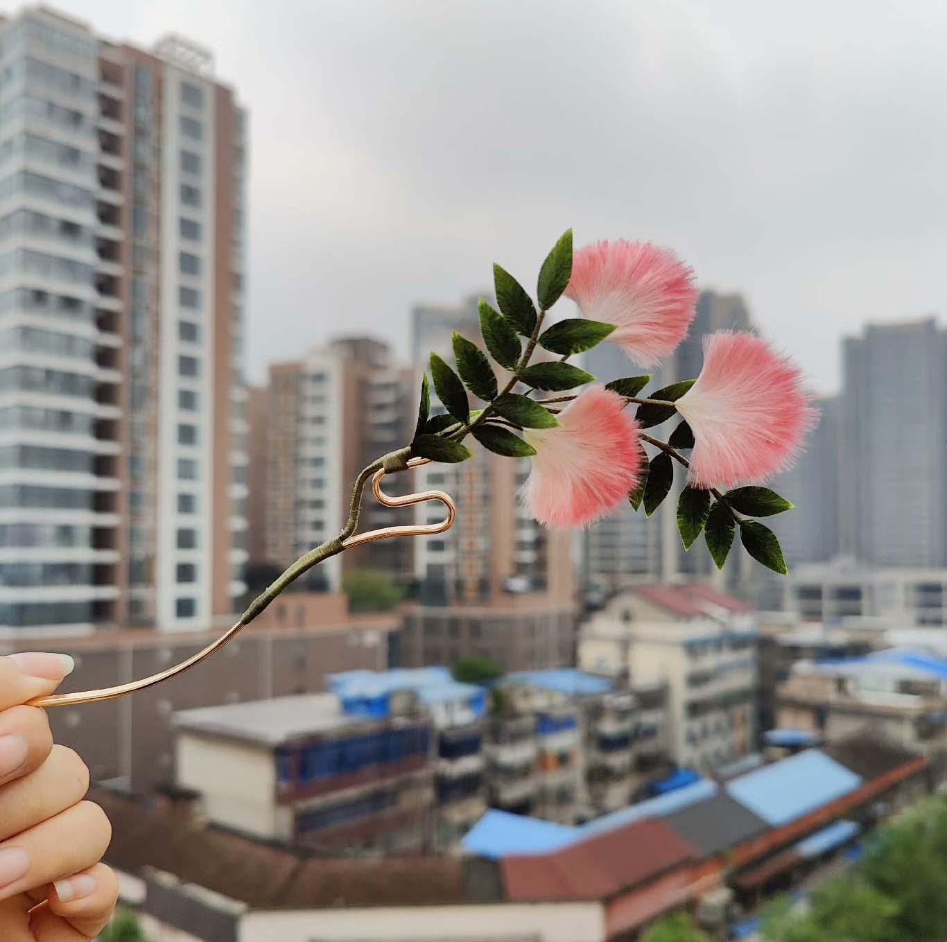 Albizia Bespoke Corsage-Silk Corsage(Ronghua)