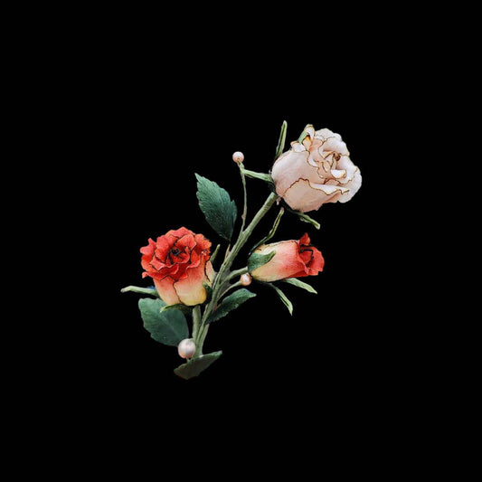 Rose Bespoke Corsage-Silk Corsage(Ronghua)