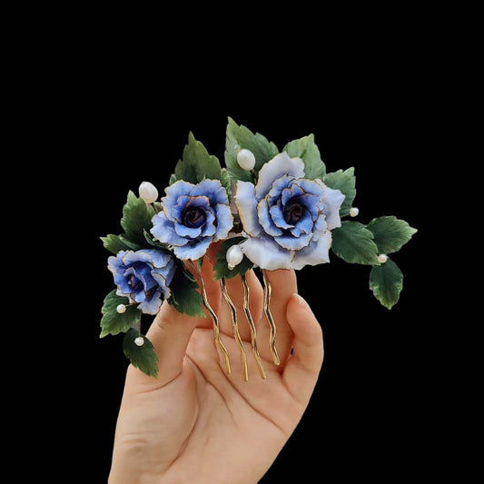 Rose Bespoke Hairpin-Silk Hairpin(Ronghua)