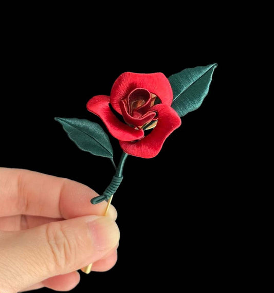 Rose Handmade Corsage-Silk Corsage(Chanhua)