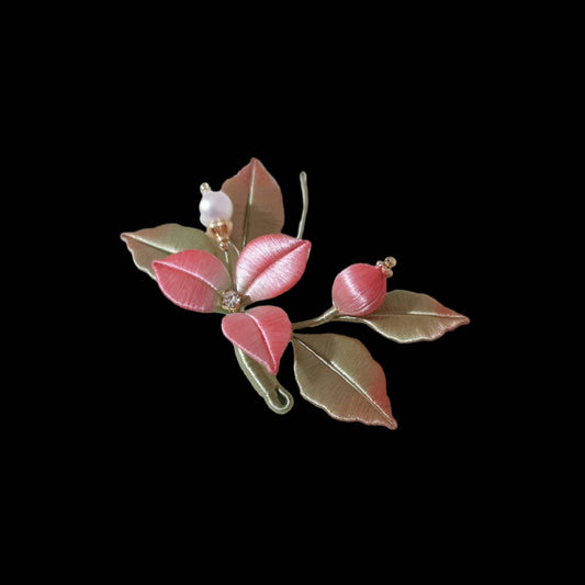 Floret Handmade Brooch-Silk Brooch(Chanhua)