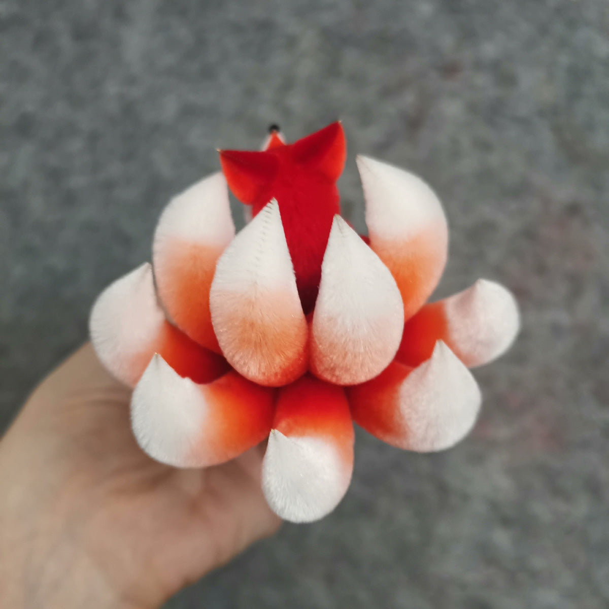 Fox Bespoke Hairpin - Silk Hairpin(Ronghua)