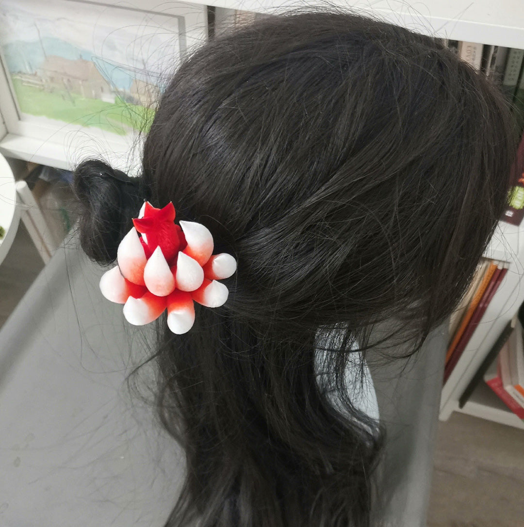 Fox Bespoke Hairpin - Silk Hairpin(Ronghua)
