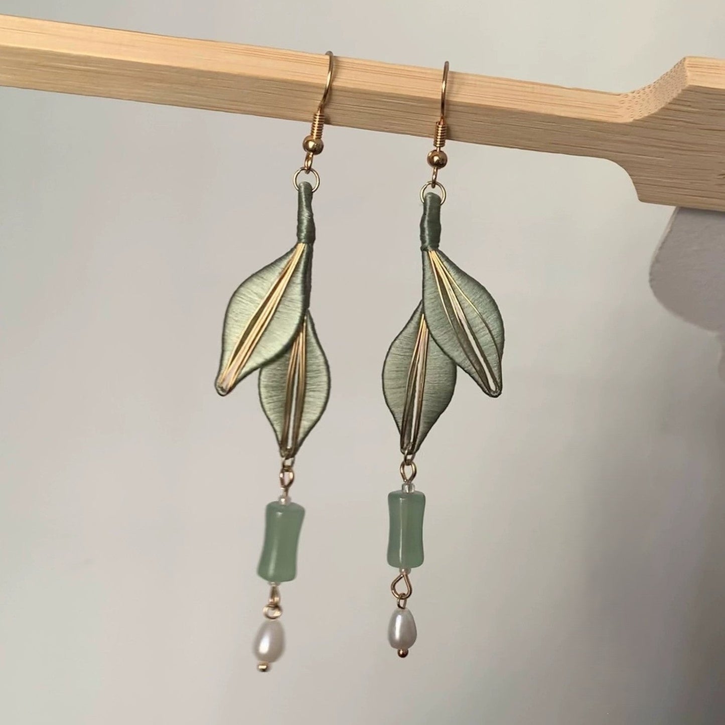 Handcrafted Chanhua Earrings | 925 Sterling Silver Hooks