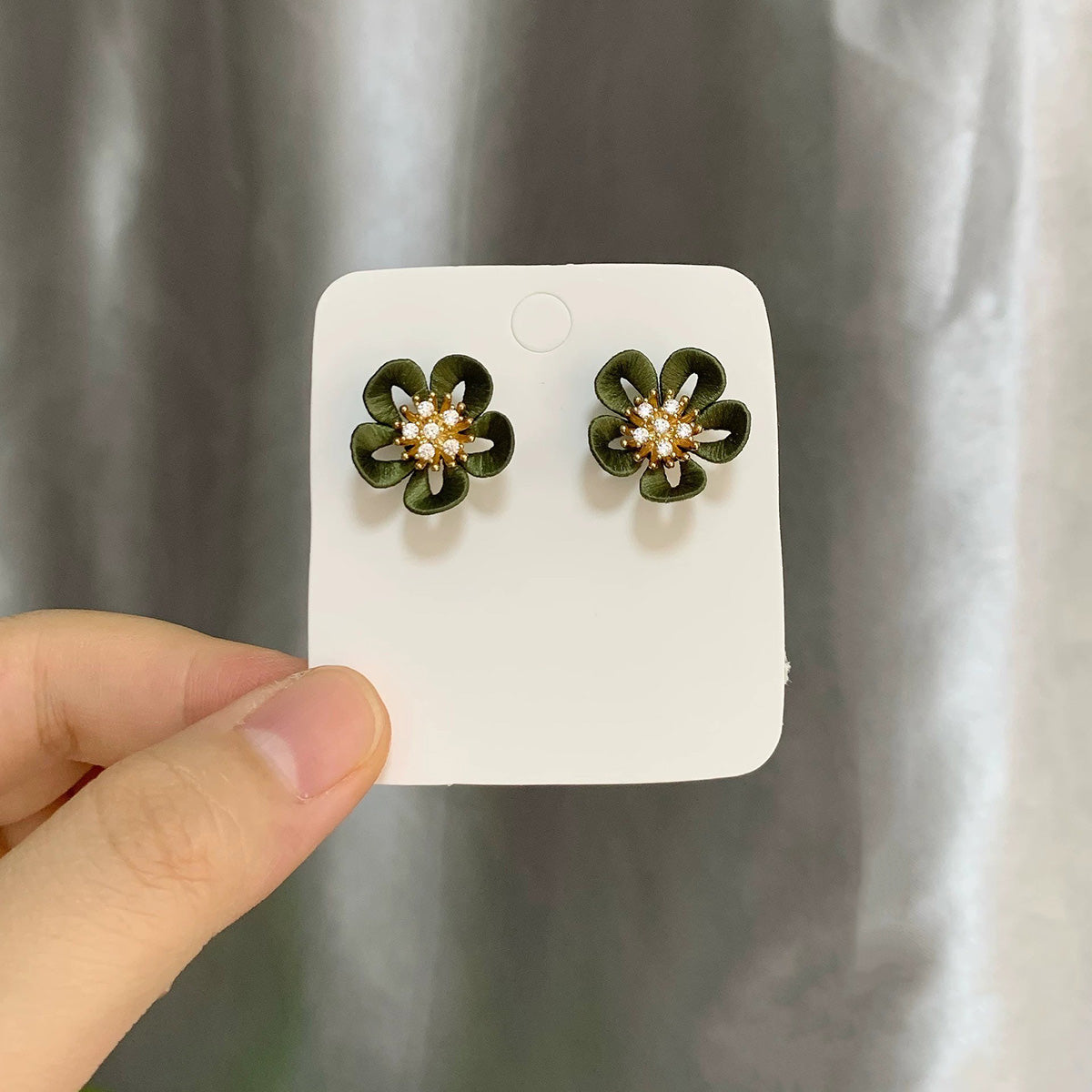 Handmade Chanhua Flower Earrings with 925 Silver Hooks | Daily & Special Occasion Jewelry