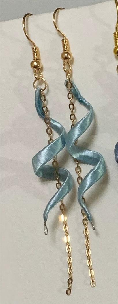Simple Handmade Earrings - Silk Earrings(Chanhua)