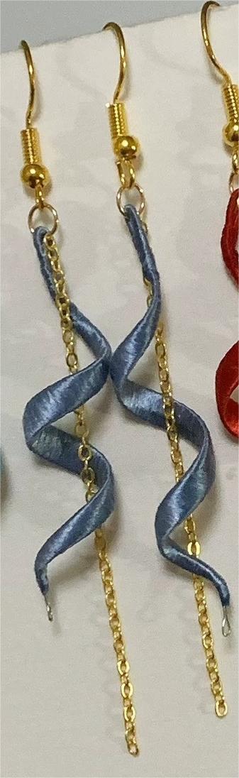 Simple Handmade Earrings - Silk Earrings(Chanhua)