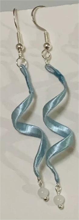 Simple Handmade Earrings - Silk Earrings(Chanhua)