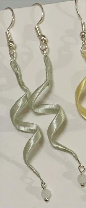 Simple Handmade Earrings - Silk Earrings(Chanhua)