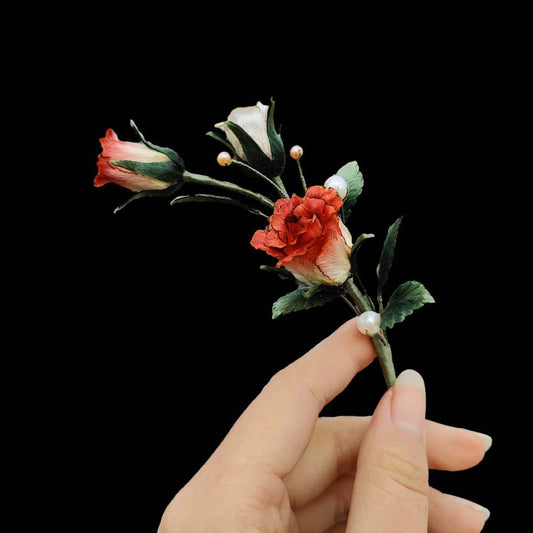 Rose Bespoke Corsage-Silk Corsage(Ronghua)