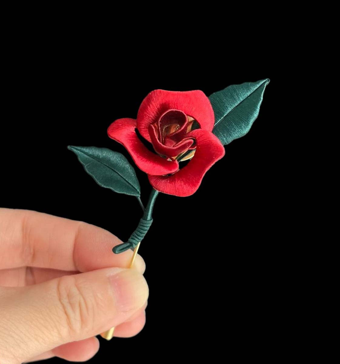 Rose Handmade Corsage-Silk Corsage(Chanhua)