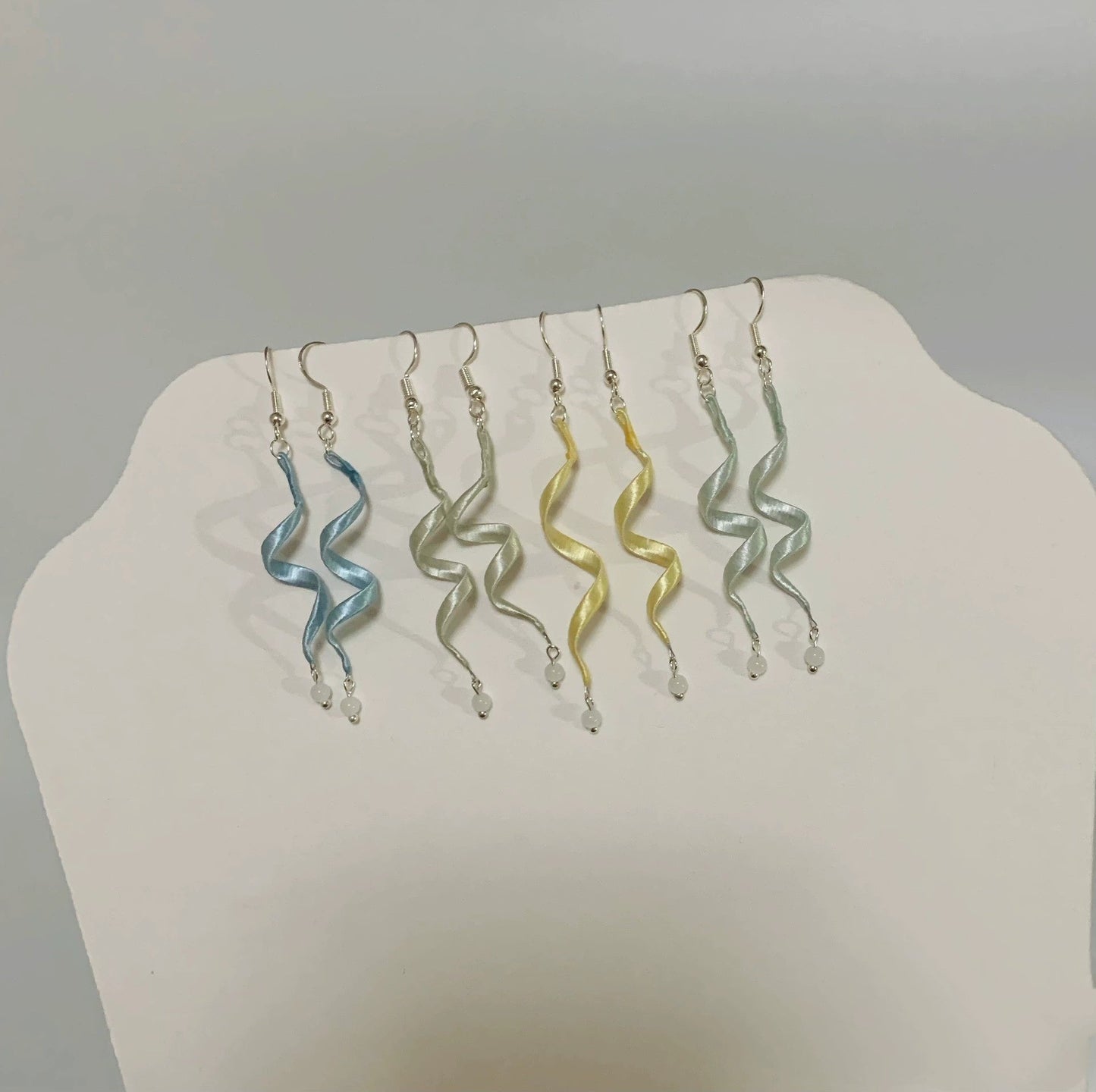 Simple Handmade Earrings - Silk Earrings(Chanhua)