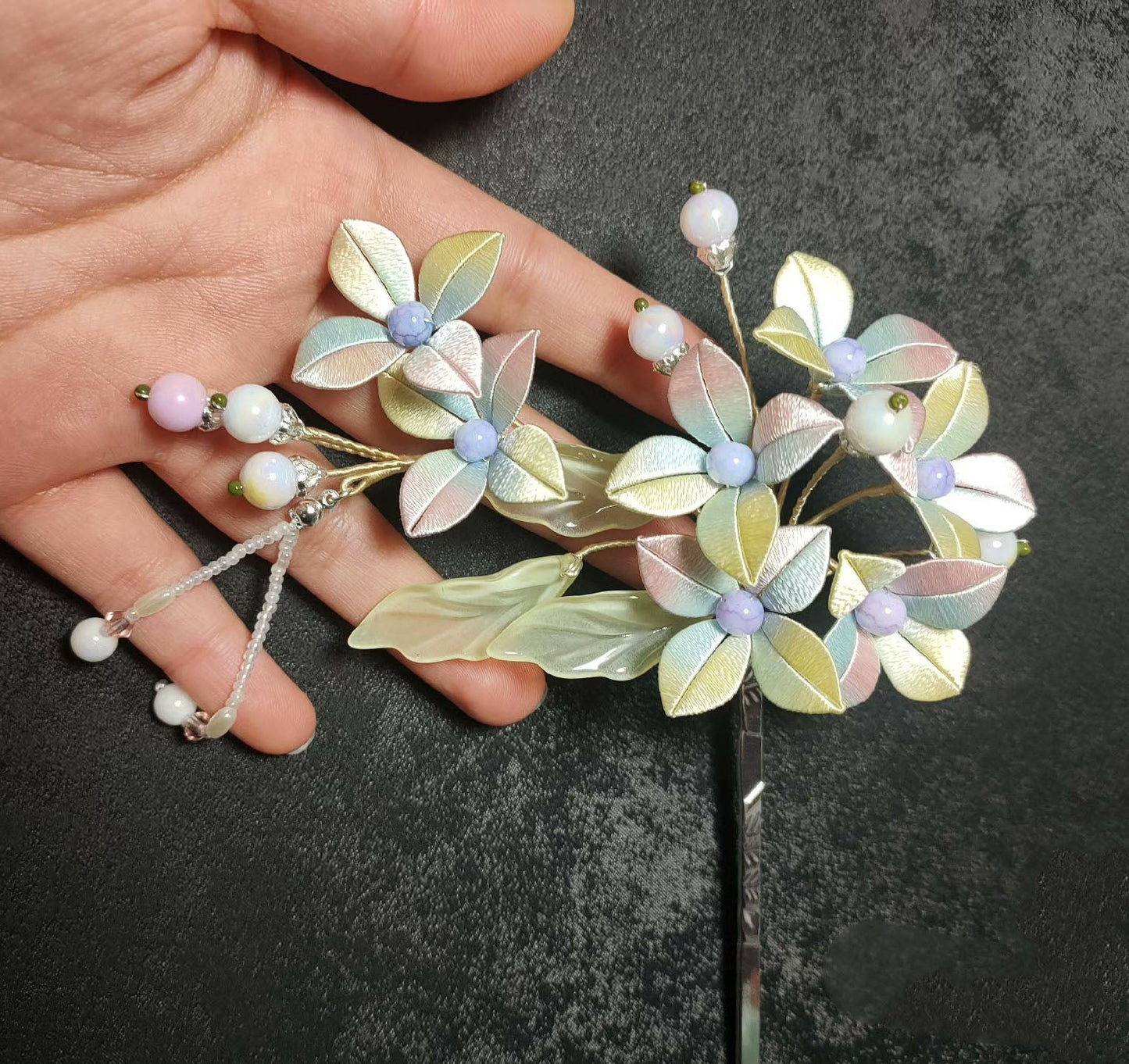 Flower Bespoke Hairpin - Silk Hairpin(Chanhua)