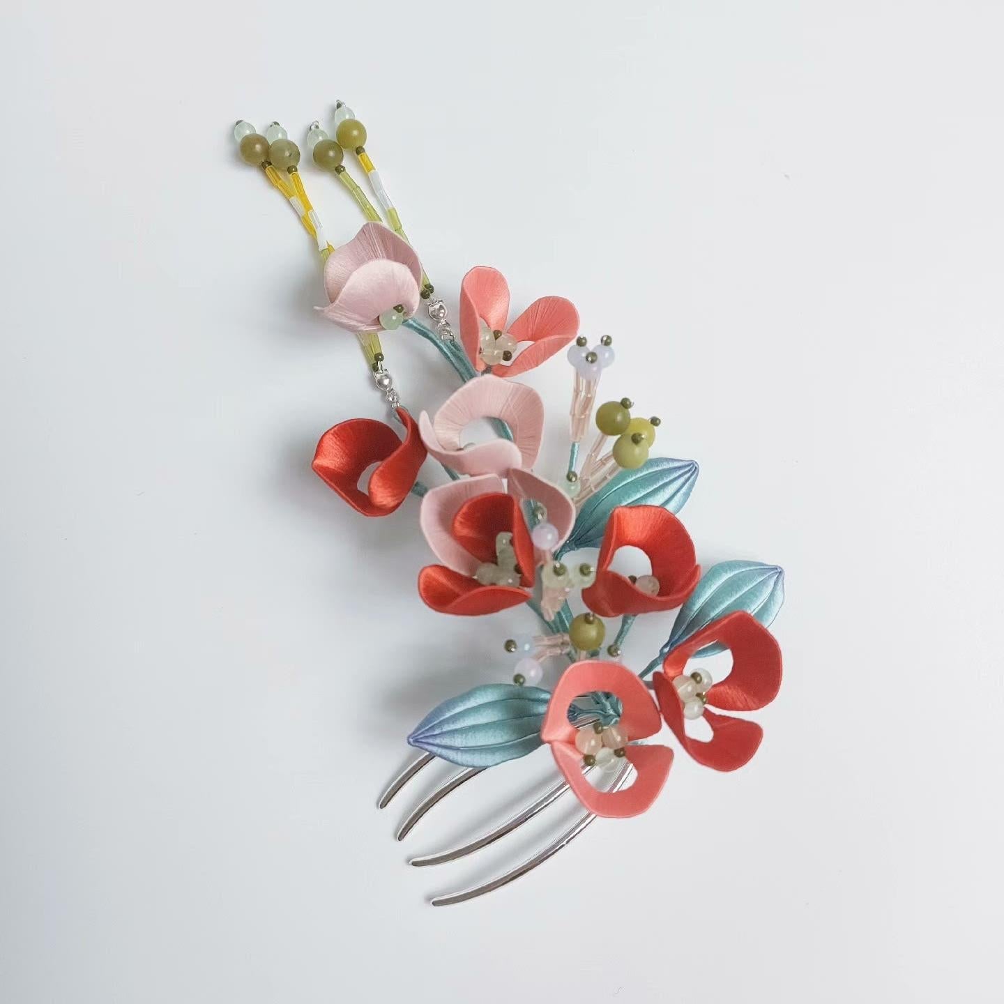 Haitang Bespoke Haircomb - Silk Haircomb(Chanhua)